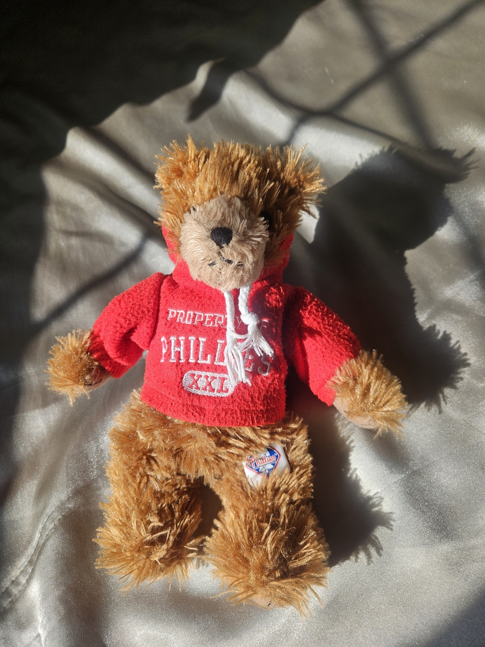 PHILADELPHIA PHILLIES Baseball MLB TEDDY BEAR 9" Plush STUFFED ANIMAL TOY